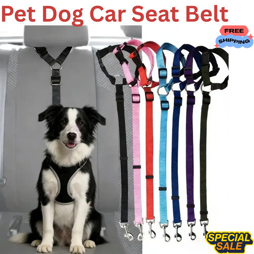 Adjustable pet dog car seat - dog,