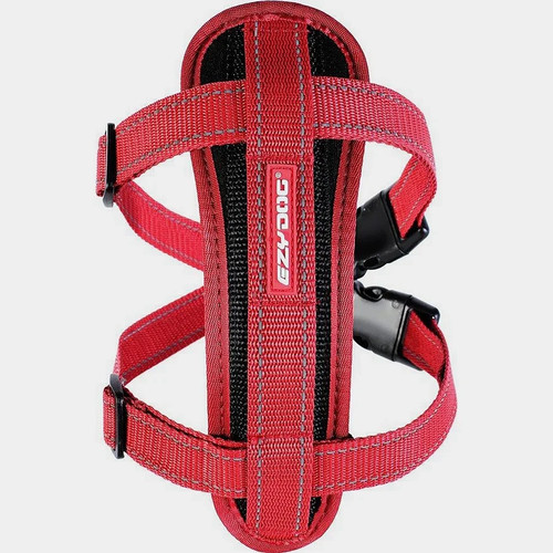 Ezydog red chest plate harness - red,