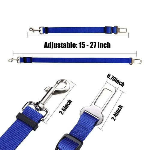 Pet dog seat belt adjustable - pet,
