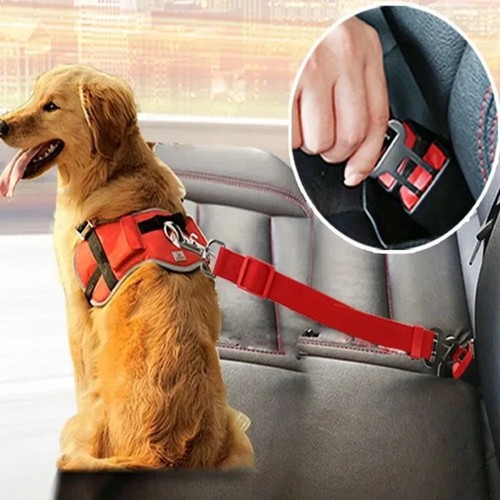 Adjustable pet car seat - adjustable, belt