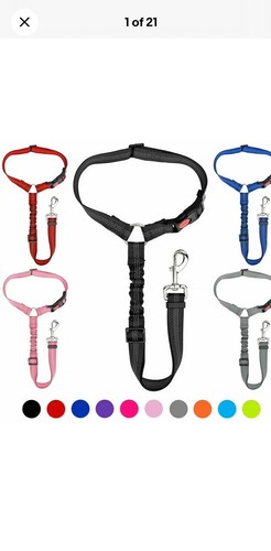 Headrest dog car seat belt - headrest,