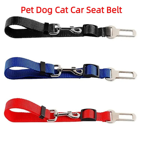 Pet dog seat belt adjustable - pet,